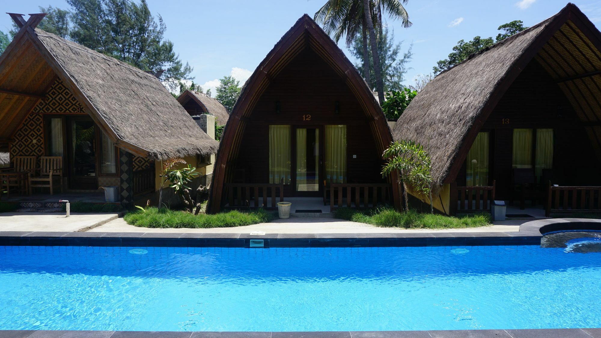 Youpy Bungalows Gili Air Exterior photo