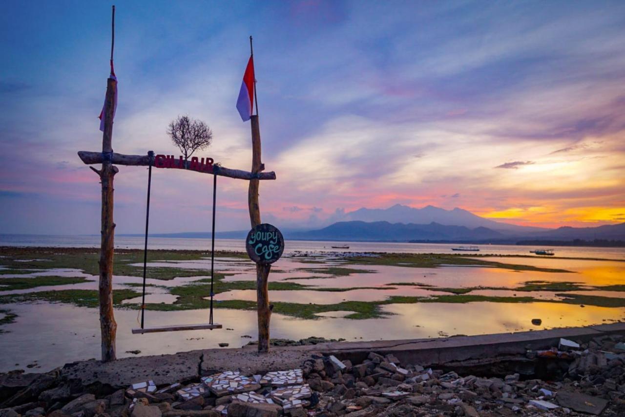 Youpy Bungalows Gili Air Exterior photo